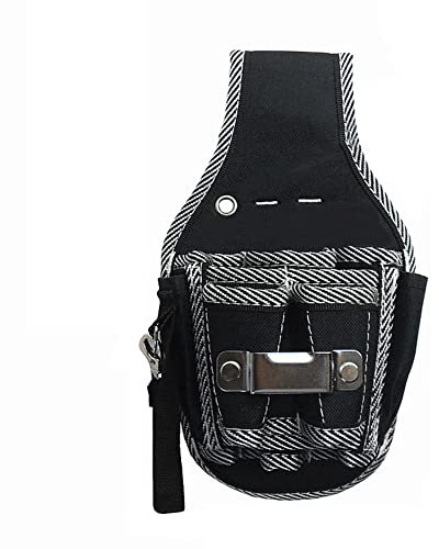 Tytlyworth Drill Holster for Tool Belt,Screw Driver Belt Holder Bag - and Compact Tool Pouch Organizer with Various Sized Pockets for Workers Carpenters