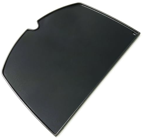 Piastra Grill in Ghisa 6560 per Weber Q300 Q320 Q3000 Q3100 Q3200 Q3400, Padella Grill 44,5cm Ricambio 404341 57060001 586002, Sostituto 6506 per Grill a Gas Weber Q