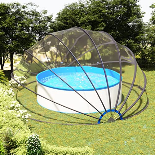 Home & Garden Pool & Spa Pool & Spa Accessories Pool Covers & Ground Cloths-Pool Dome 559x275 cm