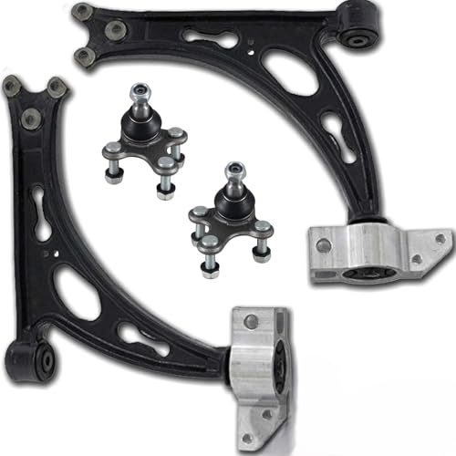 2x Querlenker + Traggelenk vorne | RAG210104 für Golf 5 6 A3 Octavia