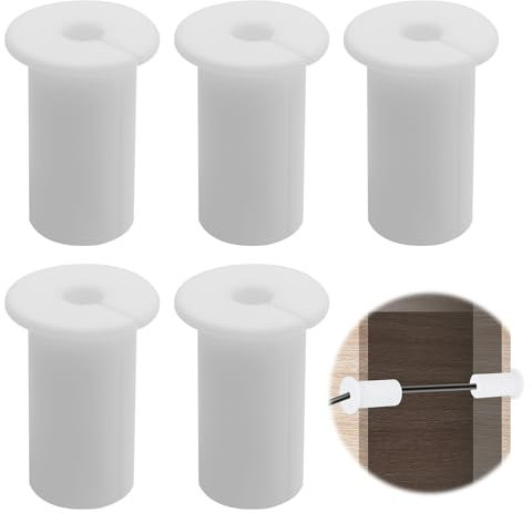 5 passacavo da parete per Starlink, per foro da parete da 2,54 cm, passacavo da parete, passacavo per cavi da 1 pollice per router via cavo Starlink e adattatore Ethernet (bianco)