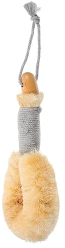 Cepillo de Portátil Baño Corporal para Ducha y Espalda | Sisal y Madera, Mango Largo Antideslizante, Masaje y Exfoliación, Uso Corporal y Espalda Ducha