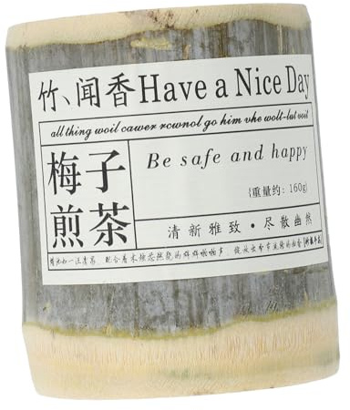 Sosoport Aromaterapia Bambú Vela Perfumada Natural Vela De Aromaterapia De Larga Duración Para y Yoga Aromática Hogar