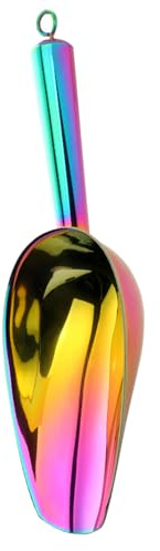 Palas de hielo de acero inoxidable profesionales para alimentos higiénicos, pala de nueces, herramienta de cocina para fiestas comerciales en el hogar, multiusos, para el manejo de