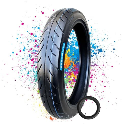 Upgraded Tyre 2.50-16 Vorderrad-Dirt-Bike-Reifen for Roller | Neumatico 2.50 16 Straßenreifen All Terrain Design 36J