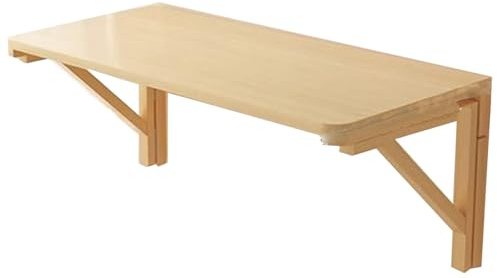 GBPLDMAQ Klapptisch Esstisch für Wohnmobile Campingtisch Wand Maximale Belastbarkeit 50 kg zum Aufhängen in Wohnwagen, Transportern, Wohnmobilen(60x50cm/24x20in)