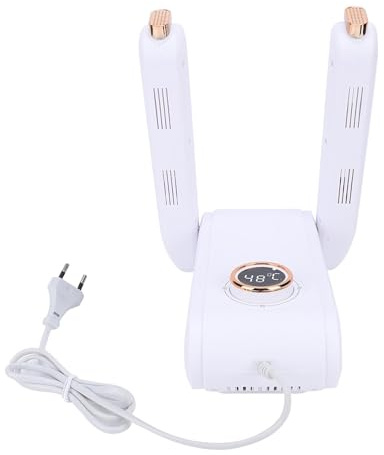 Asixxsix Skotork, 180W skotork med vikbar 360 ° roterbar rack, 24 timmars förseningstid och automatisk avstängning, elektrisk skotork för skor, handskar, hatter, strumpor