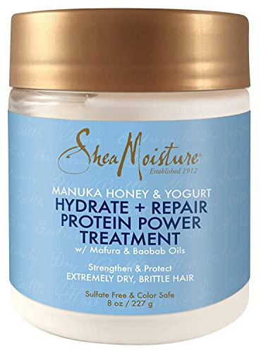 Shea Moisture Manuka Honey & Yoghurt Hydrate + Repair Protein Power Treatment 227g