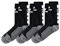 Erima Unisex 3er Pack Classic 5-c Socken, Schwarz/Weiß, 43-46 EU