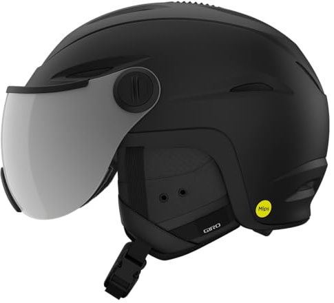 Giro - Vue MIPS - XL Helme - Erwachsene Unisex - Schutzausrüstung, Fahrradhelm, Schneehelm, Schnee-Schutzhelm, Matt Schwarz, L