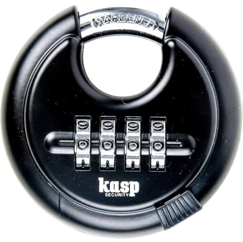 Kasp K11670D Disc Zahlenschloss 70 mm, Mehrfarbig