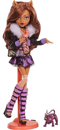 Monster High Puppe - Clawdeen Wolf - Doll - Puppe - 7 cm