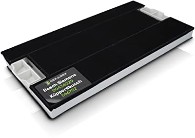 DEKAROX Filtro ai carboni attivi per Balay Bosch Siemens Neff Constructa Gaggenau 434229 00434229 DHZ4506 LZ45501 Z5144X1 KF280002 per cappa aspirante