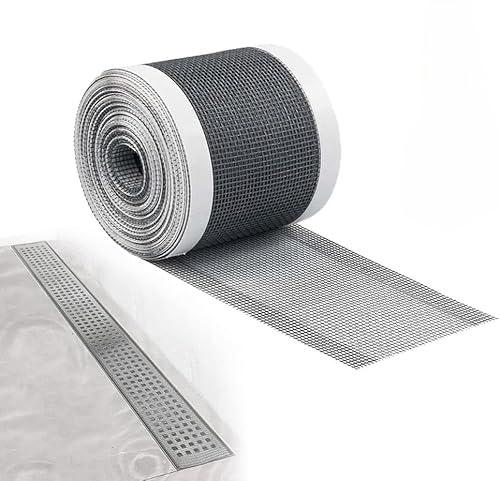 Abfluss Haarfänger Abdeckung PVC-Gaze Duschrinne Abflussfilter Haarsieb Selbstklebend Einweg Duschabfluss Mesh Spülsieb Aufkleber für Dusche Badewanne Balkon Küche Bad (A)