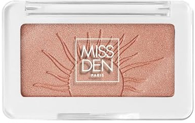 Blush Lumière - Miss Den - 2-en-1 Blush & Illuminateur - Effet Coup d'Eclat - Teinte 647 Pink Champagne