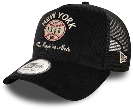 New Era MLB Truckercap Cord Kappe verstellbar Baseball Snapback Mesh Teamlogo