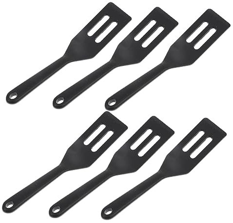 KOCKSHION 6stücke Silikon Kochschaufel Klein Für Backen Antihaft Utensil Als Spatel Für Steaks Pizza Plätzchen Leicht Zu Reinigen Und Hitzebeständig