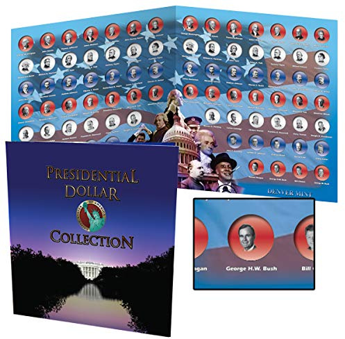 Presidential Dollar Folder: Complete Philadelphia and Denver Mint Collection