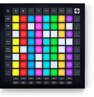 Novation Launchpad Pro MK3, MIDI 64-Grid Controller and Sequencer for Ableton Live, Logic Pro and Hardware, 64 Sensitive RGB Pads, Dynamic Note Playing, Chord and Scale Modes