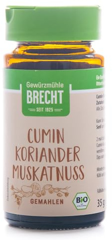 Cumin Koriander Muskatnuss Glas (0.04 Kg)