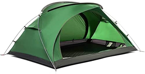 Camping Zelt Campingzelt Für 2 Personen, Ultraleicht, Einfach Aufzubauen, Mit Mesh-Fenstern, Wasserdicht, Doppellagig, Sofort Einsetzbares Outdoor-Zelt Trekking Outdoor Zelte ( Blue : Grün , Size : 22