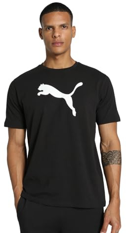 Puma Herren Teamrise Logo Jersey Baumwolle T-Shirts (1er Pack)