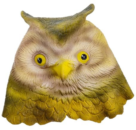 BCOATH 1stück Halloween Tier Vollständige Tierkopf Für Cosplay Party Und Kostüme Requisite Für Unvergessliche Feiern Eulenform