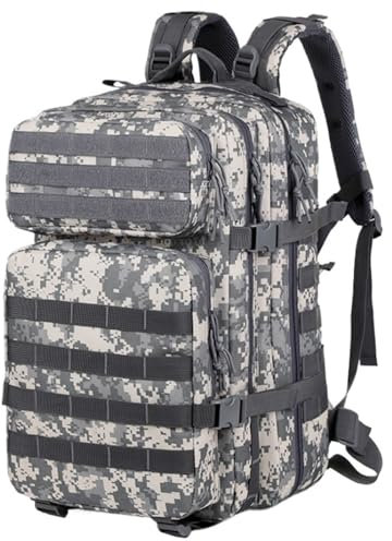 MDWZH Wanderrucksack Reiserucksack 35L Ultraleichter, Wasserabweisender Wanderrucksack, Atmungsaktiv, Leicht, Wasserdicht Trekkingrucksack(F)