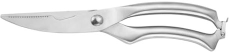 Alipis Küchenschere schwere Ausführung kitchen scissors grillzange scherenzange Fleischschneideschere Geflügel Hühnerschere küchenschere aus edelstahl schneidende Knochenschere Silver