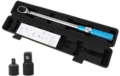 Drehmomentschlüssel 3/8 Zoll 5-60N.m Vierkant-Drehmomentschlüssel Drehmomentschlüssel ± 3 % Hochpräzises Drehmomentschlüssel-Set Professionelles Fahrrad-Kfz-Werkzeug Einfache Anpassung(3-8 5-60N.m ada