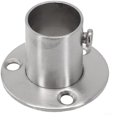 Schrankständer aus Edelstahl mit Rohrstütze zum Ausstellen und Aufhängen (19 mm)