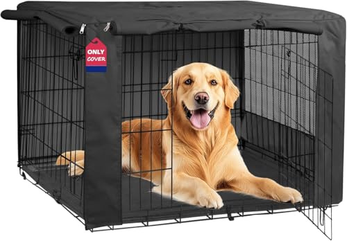 Abdeckung für Hundekäfige, 122 cm, strapazierfähiges Polyester, für den Innenbereich