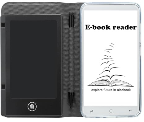 Aoresac Lecteur de Livres de 5 Pouces avec Caméra 5m, Haut-Parleur intégré pour L'apprentissage Parascolaire, Vidéo Audio, Lecteur PDF, Appareils avec Tablette D'écriture Manuscrite pour