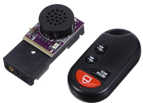 HANABASS Molesto Fabricante de Sonido de Cricket Dispositivo de Fabricante de Ruido Remoto Hacedor de Sonido Molesto para la Oficina Dispositivo de Broma de pitido