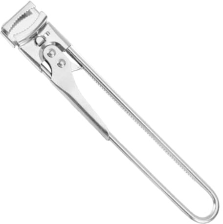 Acciaio Iinossidabile Apriscatole Manuale, Apri Scatola Portatile, Multifunzione Apribarattoli Vetro & Apri Lattine, Confortevole e senza sforzo, per Anziani, Donne, Bambini e Persone con Artrite