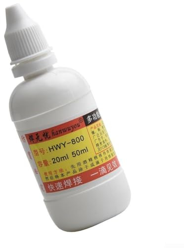 Aprilsunnyzone Pasta flux da 50 ml formulata per acciaio inossidabile e uso multi-metallo, tra cui nichel, rame, ferro e lamiera zincata