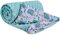 Medi Partners Couverture Bebe Couvertures de Bébé Plaid Enfant Nouveau-né 100% Coton pour Cadeau Naissance 75x100cm Multifonctionnel Bilatéral pour Landaus (Hérissons À la Menthe Minky)