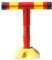 KATUS Poteau de Stationnement de Borne de Sécurité de Voiture Barriere de Parking, Forme de T Poteau de Barrière de Stationnement de Voiture à Ressort Flexible