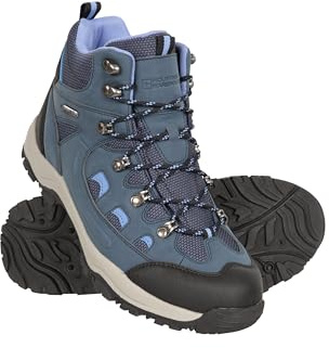 Mountain Warehouse Adventurer Womens Waterproof Boots | Lightweight & Durable Construction, Deep Lugs for Great Grip, Cushioned Footbed for All-Day Comfort, Idea for Hiking, Walking