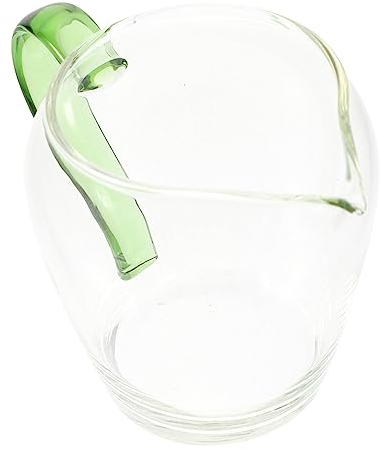OUNONA Hitzebeständiger Glassaucen Teebecher Vielseitiger Servierkrug Für Küche Und Restaurant Elegante Soßiere Als Saft- Kaffee Tee-dispenser Langlebiges Borosilikatglas