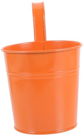 Happyyami 1Stk Pflanztopf für den Balkon zum Aufhängen Pflanzentopf für drinnen Creative creatim Töpfe für Pflanzen hängender Blumentopf wandmontierter gartenpflanzer Eisenblech