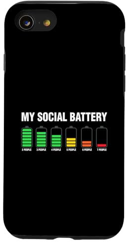 iPhone SE (2020) / 7 / 8 My Social Battery Social Connection Case