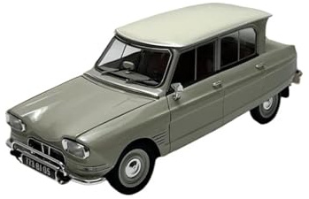 ZHRDWE Copie Fidèle l'Origine 1/18 pour Citroën AMI 6 Alliage Grande Échelle Alliage Édition Collector Modèle De Voiture Classique Affichage Statique Cadeaux Maquette Voiture