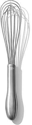 OXO Steel Fouet – Ustensile pour la cuisine en inox - 22,5 cm - Gris