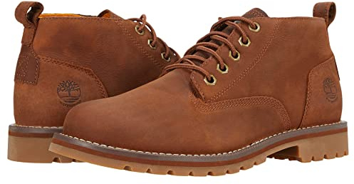 Timberland Redwood Falls Men's Waterproof Chukka Boots, Medium Brown Whole Grain 1, 10 UK