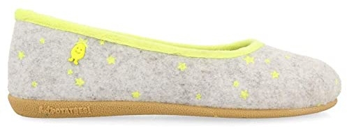 HOT POTATOES Mace, Pantuflas Mujer, Amarillo, 38 EU