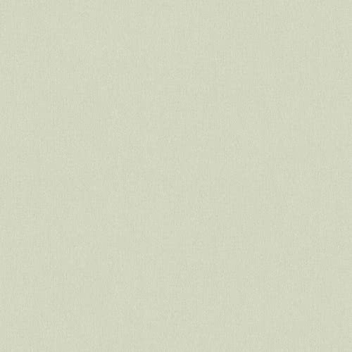 Papier peint moderne uni vert clair style scandinave | Tapisserie tendance verte pastel | Papier peint intissé unicolore pour cuisine