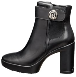 LIU JO NOW 35 Ankle Boot Stivaletto Donna Nero