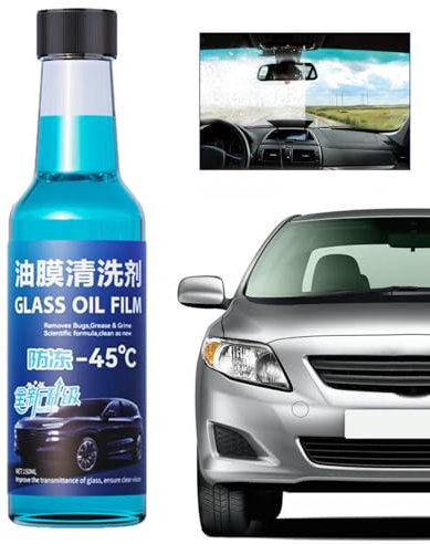 Détachant de taches d'eau pour voitures, agent de nettoyage pour voiture, formule douce rapide, 150 ml, restaure le verre pour nettoyer les taches d'eau, les revêtements de vitres de voiture Fiira