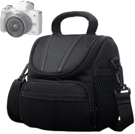 Borsa per fotocamera reflex, Borsa per fotocamera DSLR - zaino professionale per fotocamera per fotografi, borsa per fotografia imbottita con zuppa media